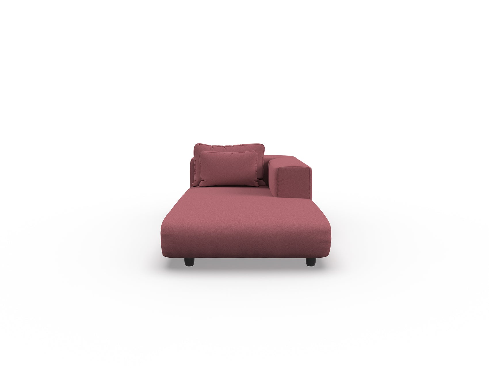 Plum Sofa Right Chaise (XL)